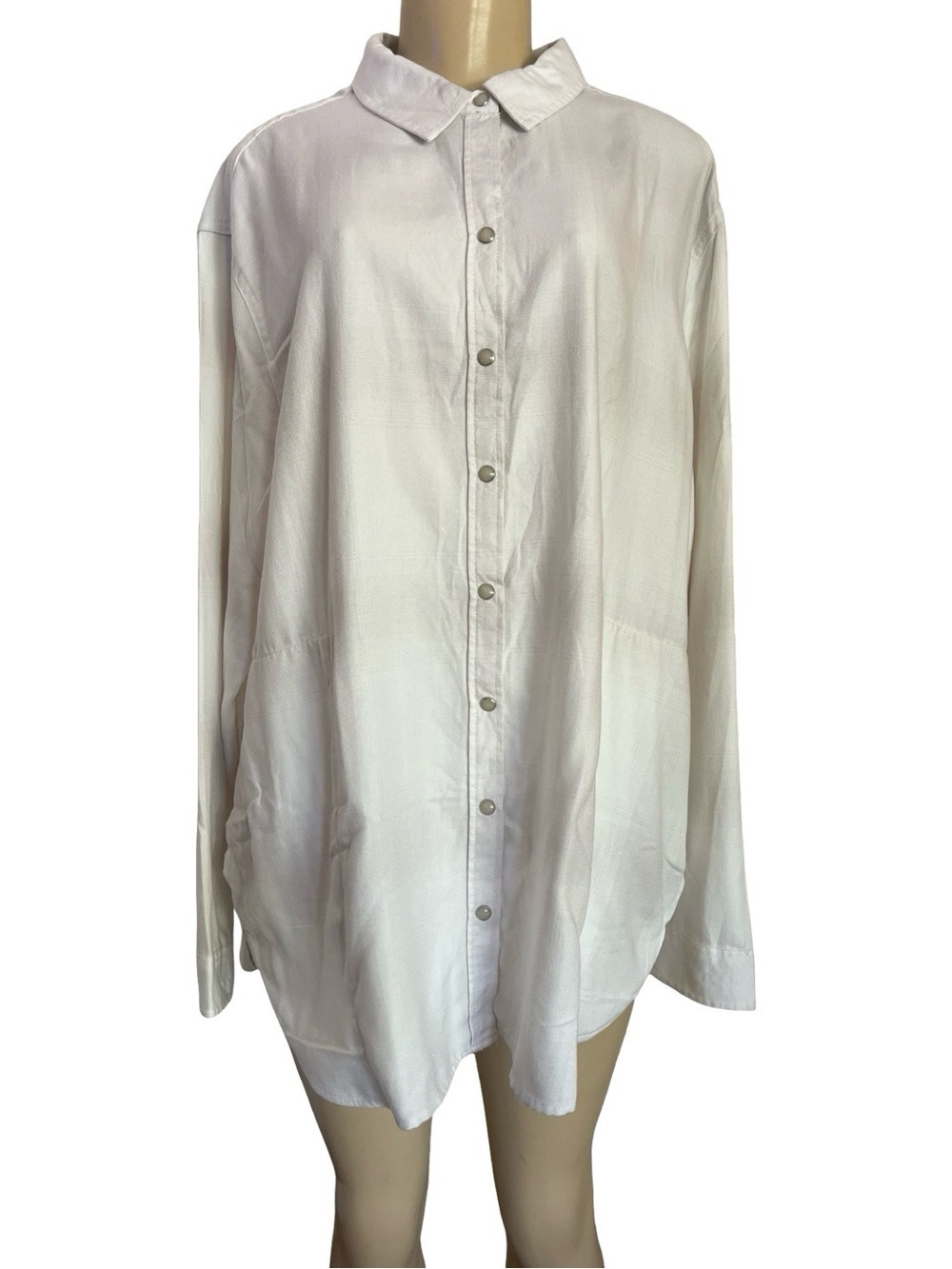 JACHS Girlfriend New York Snap Front Shirt Jacket – NWT - Picture 4 of 9